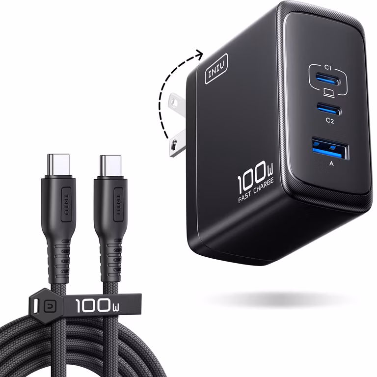 100W Cargador USB Tipo C, G ANCargador