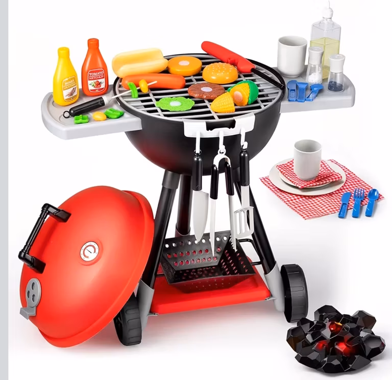 Amazon: $319 de $949 ||| Pa la carnita asada ||| Juguete de Barbacoa Interactivo para Niños