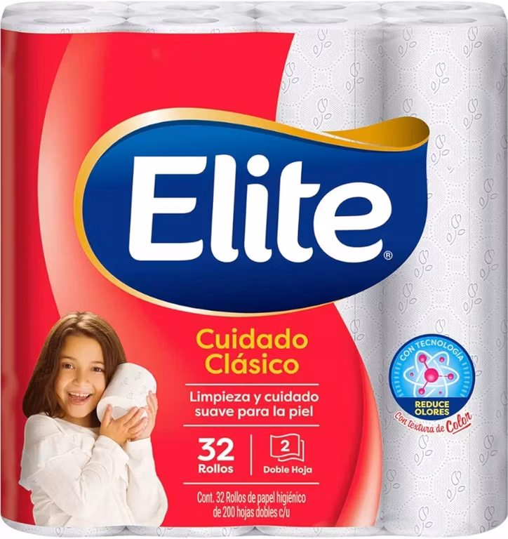 Amazon - 3X2 Elite Clásico Papel Higienico 32 Rollos