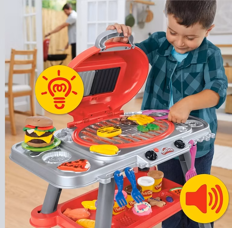 Amazon: $478 ||| Pa la Carnita ||| Play-Doh Set de Masa Moldeable La Parrillada