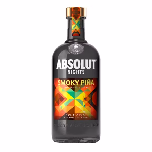 AMAZON: Absolut Smoky Piña Vodka 750ml (Disponible Absolut Vodka Original, Absolut Pears Vodka)