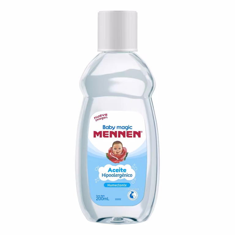 Amazon: Aceite de Bebé Baby Mennen Magic Hipoalergénico Ideal para Masajes 200 ml | con Planea y Ahorra |Comprando 3 Pz | 400ml $76