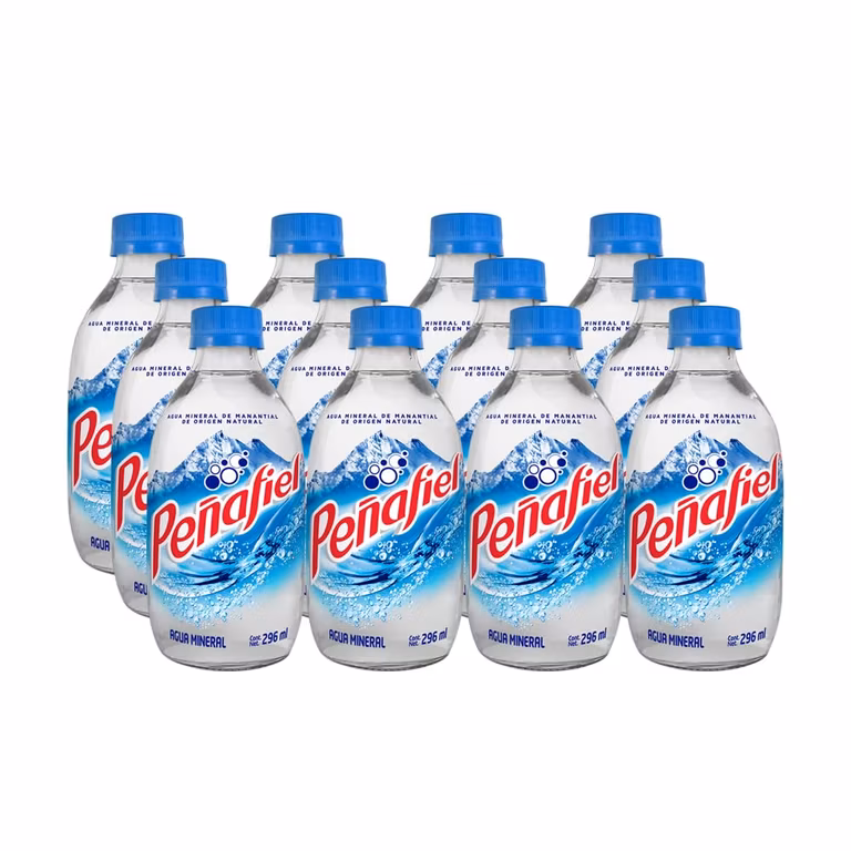 Amazon: Agua Peñafiel 237 ml (Vidrio) - 12 pack