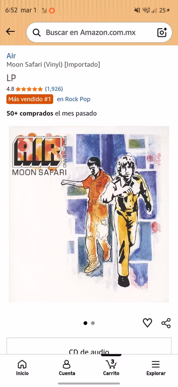 Amazon: Air - Moon Safari (Vinil)
