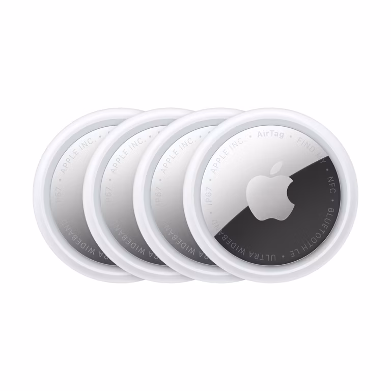 Amazon: AirTag de Apple (2.ª generación) 4 Piezas: Rastreador para Llavero, Cartera y más