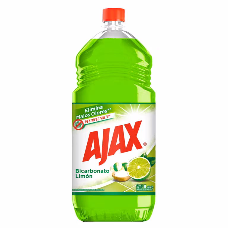 Amazon: Ajax Limpiador Multiusos Líquido Bicarbonato Limón 1 L | Precio comprando 3 unidades (3x2)
