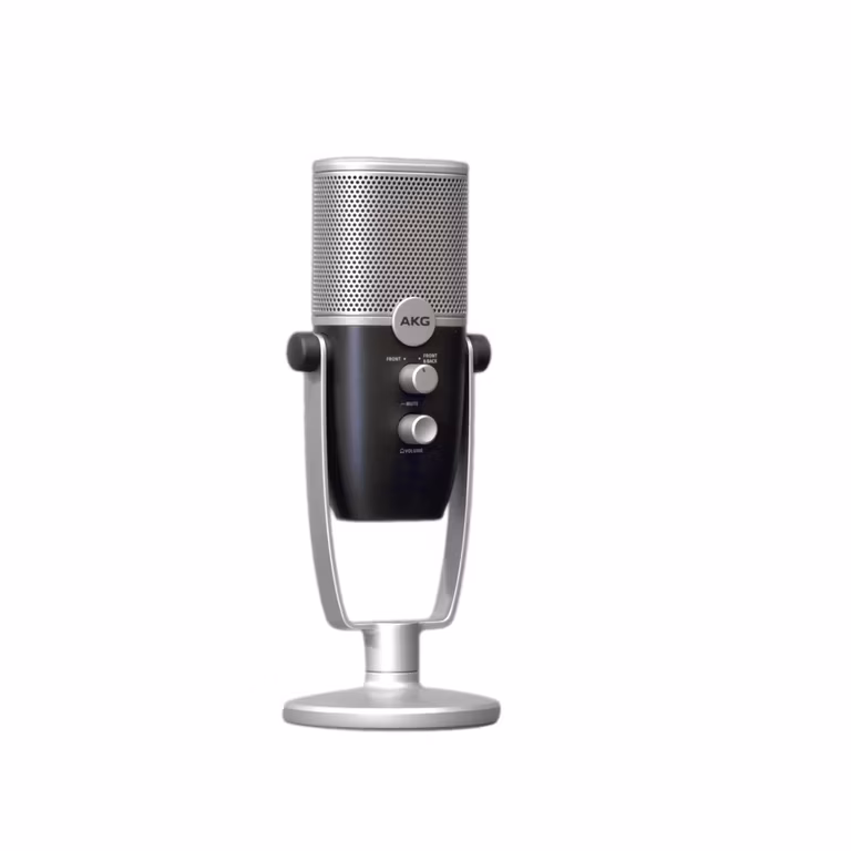 Amazon: AKG Pro Audio Ara Micrófono Condensador Profesional USB-C con Doble patrón, Modos de Captura de Audio para podcasting