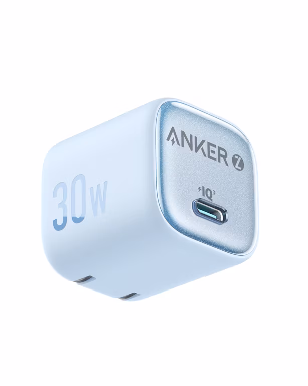 Amazon: Anker Cargador Tipo C de 30W con Control de Temperatura, Diseño Compacto 59% Más Pequeño,