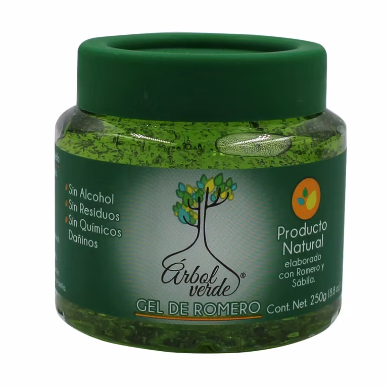 Amazon: Árbol Verde - Gel Fijador Para Cabello con Romero y Sábila, 250 g (con Planea y Ahorra)