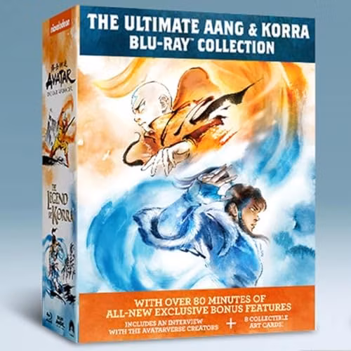 Amazon: Avatar La Leyenda de Aang + Korra Blu Ray
