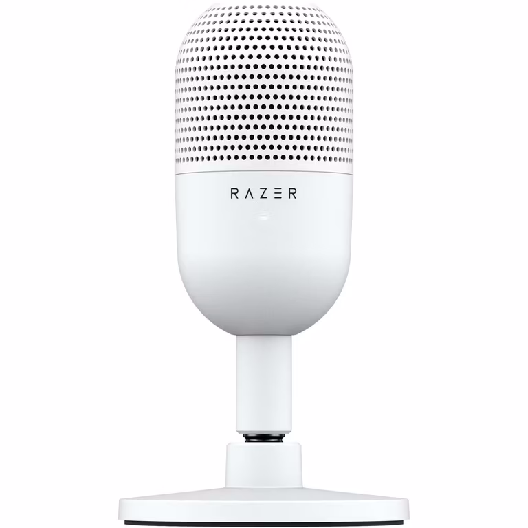 Amazon: azer Seiren V3 Mini Micrófono USB: Micrófono De Condensador - Supercardioide - Sensor De Toque para Silenciar con Indicador LED