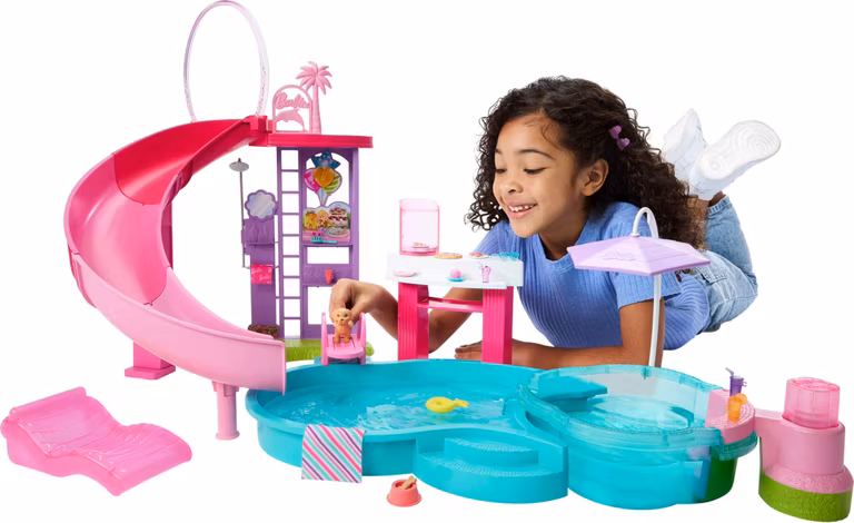 Amazon: Barbie Set de Juego Piscina de los Sueños