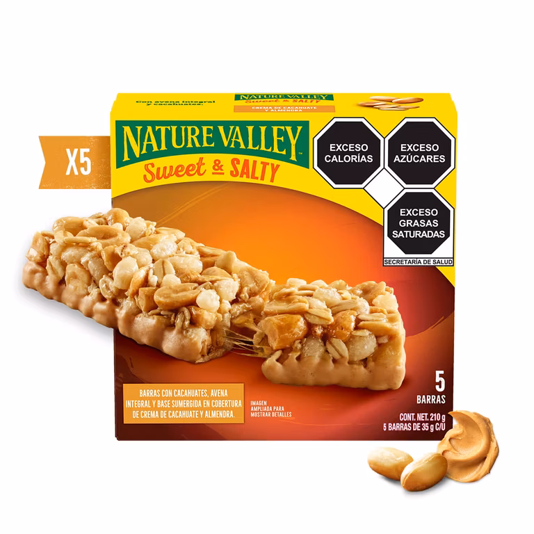 Amazon: Barritas nature valley, precio con cupón del vendedor