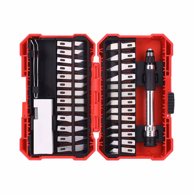 Amazon Basics - Juego de Cutter de precisión de 29 piezas. - Oferta Prime Day
