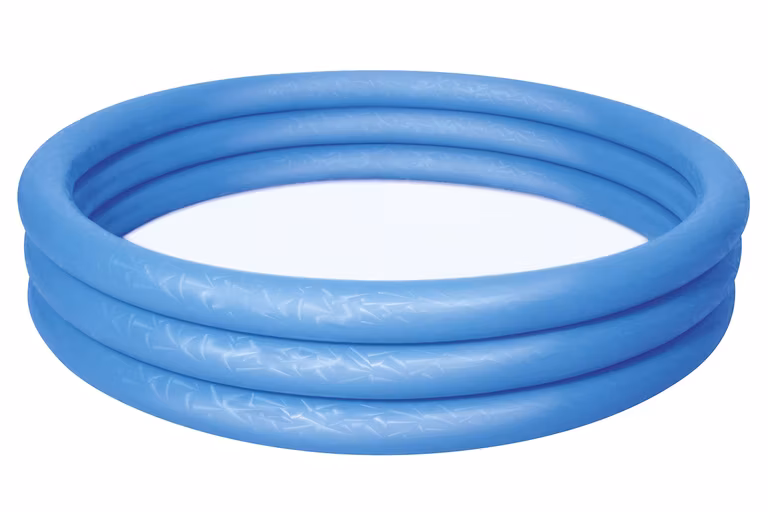 AMAZON: Bestway 51026 Alberca Inflable, 3 Anillos 3col 1.52x30cm (60x12 Pulgadas), Azul