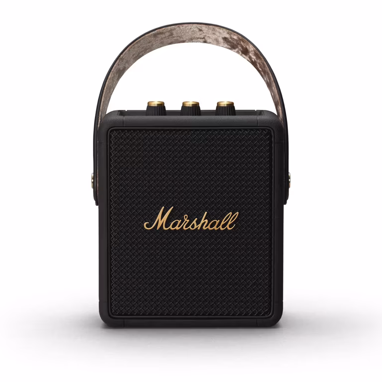 Amazon: Bocina Pórtatil Bluetooth Marshall Stockwell II - Negro/Latón