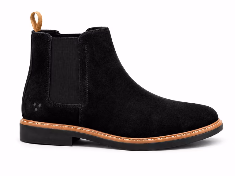 Amazon: Botin Chelsea Hombre Piel Casual Urbano Triples 35800 Negro meses sin intereses
