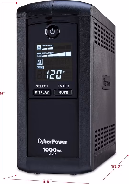 Amazon, NO Break, CyberPower CP1000AVRLCD 1000 VA