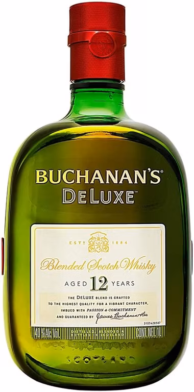 Amazon: Buchanan's Deluxe 12 Años Whisky Blended Scotch 1L