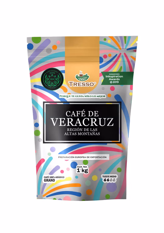 Amazon: Café en Grano Tresso Veracruz (Región Montañas - 1 Kilogramo)
