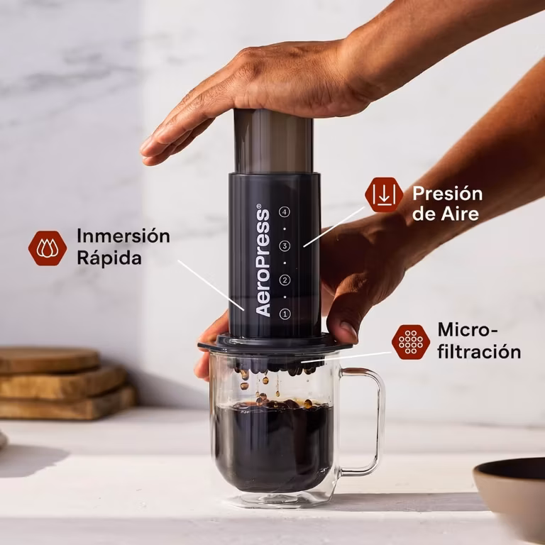Amazon - Cafetera aeropress estándar | Oferta relámpago
