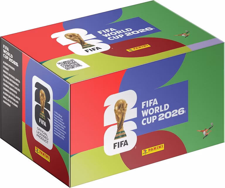 Amazon: Caja 100 sobres Album Panini Mundial 2026