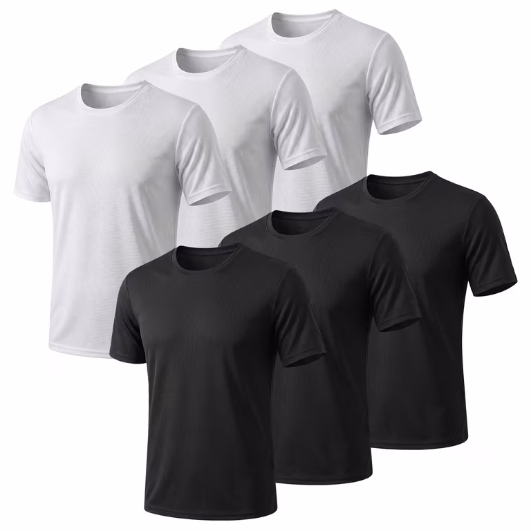Amazon: Camisetas Deportivas Hombre, Paquete de 6