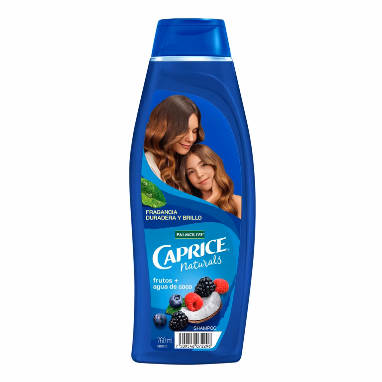 Amazon: Caprice Shampoo Naturals Frutos Rojos y Agua de Coco 760 ml. - Ahorra MX$30 al gastar MX$100