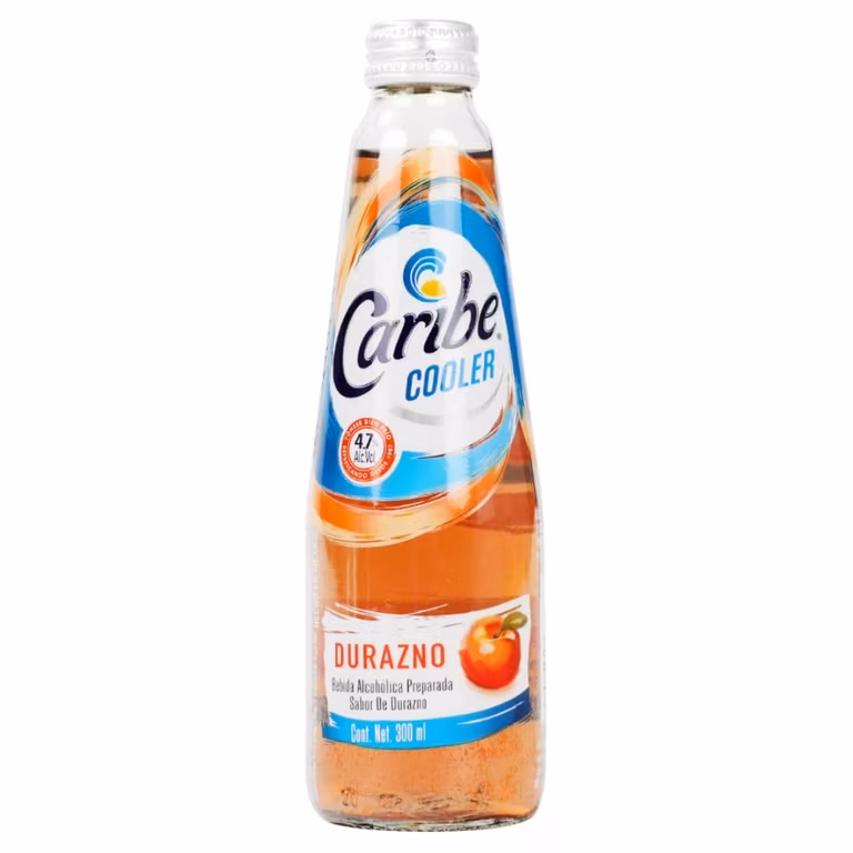 Amazon: Caribe Cooler Durazno 300 ml 12 pack
