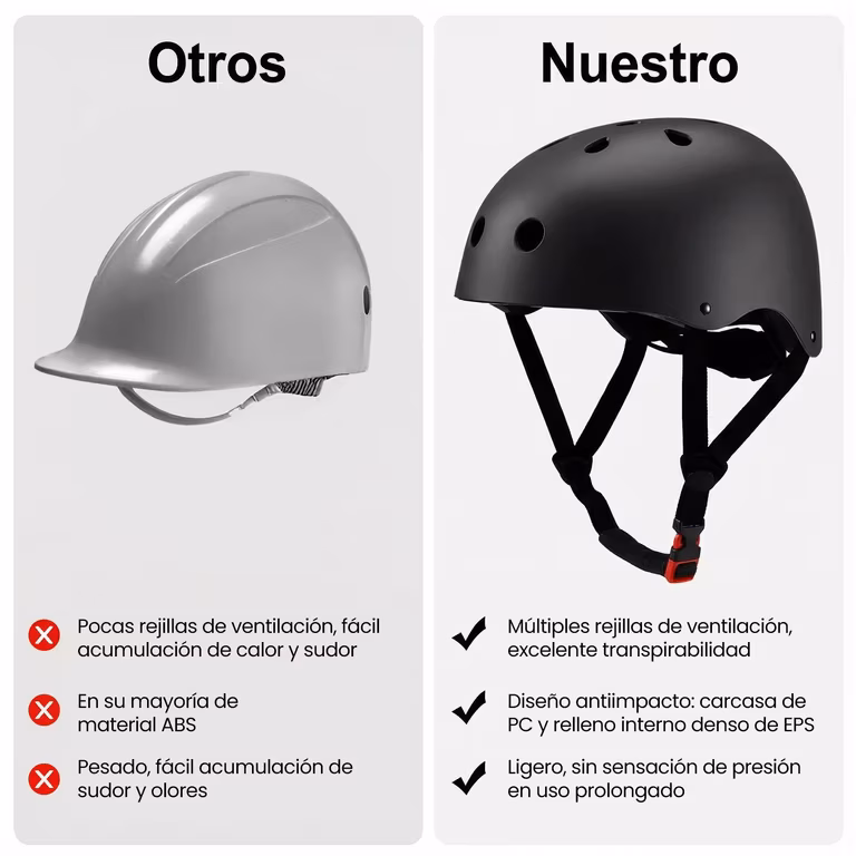 Amazon: Casco Bicicleta para Hombre y Mujer, con Accesorios a Prueba de Viento e Insectos