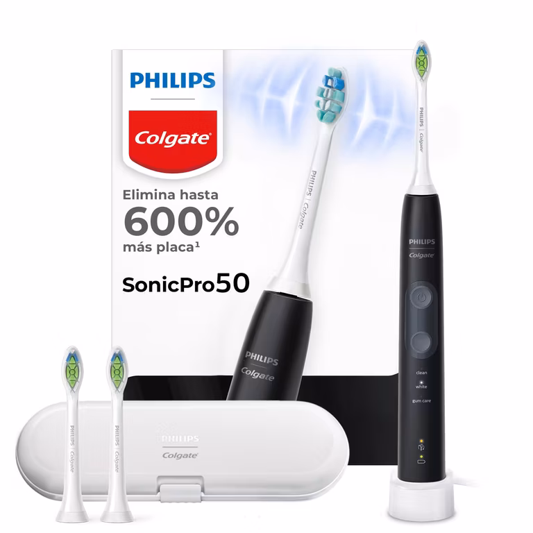 AMAZON: Cepillos Sonic Pro en oferta (varios modelos) | Ejemplo: Philips Colgate Cepillo Dental Eléctrico SonicPro 50