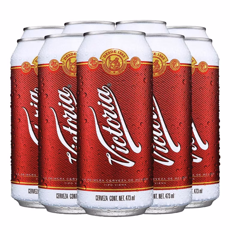 Amazon: Cerveza Victoria (Vikis) 24 latas de 473ml