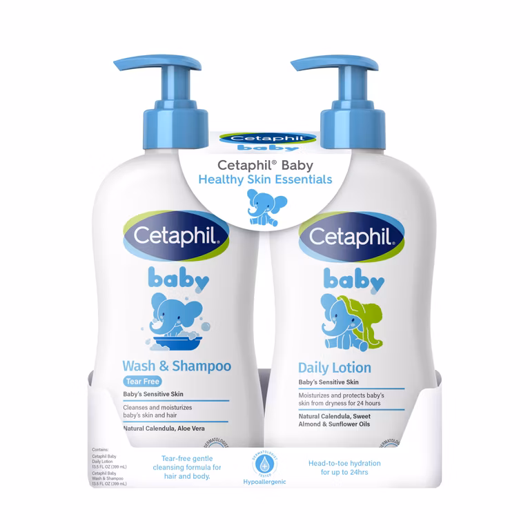 Amazon: Cetaphil - Baby Wash Shampoo + Daily Lotion Pack 2, 399mL c/u