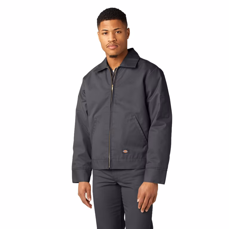 Amazon: Chamarra Dickies Eisenhower (Solo Gris y 2XL)