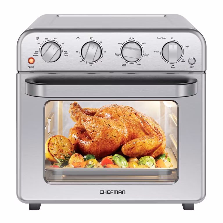 Amazon: Chefman Combo de horno tostador + freidora de aire