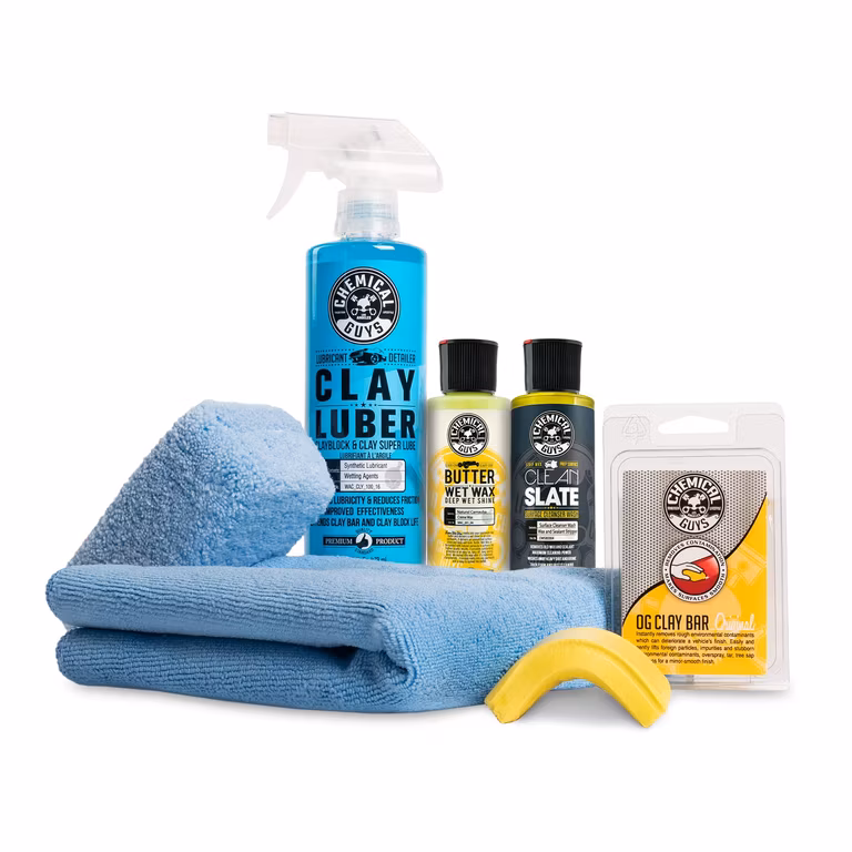 Amazon: Chemical Guys Sistema Completo de Arcilla para Coches, Camiones, Todoterrenos y Motocicletas, Kit
