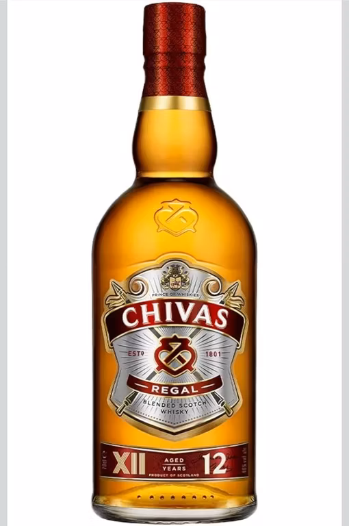 Amazon: Chivas Regal 12 años Whisky Blended Scotch 750ml