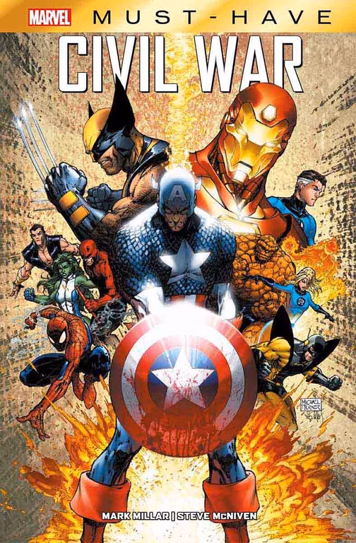 Amazon: Civil War (Marvel Must Have) - HC en Español