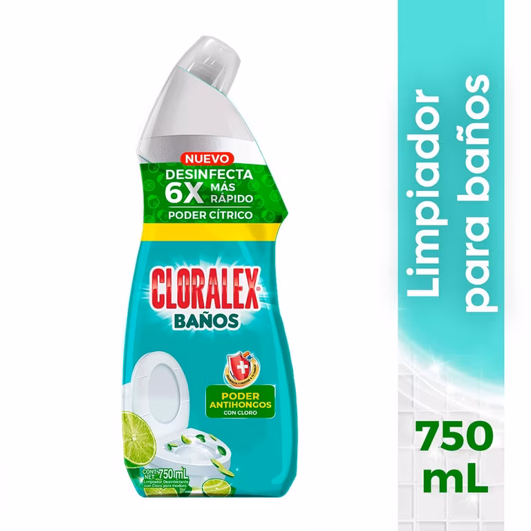 AMAZON: Cloralex Antihongos Cuello de Pato Aroma Cítrico 750ml