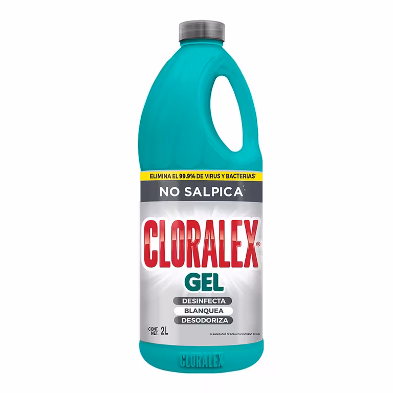 Amazon: Cloralex Blanqueador en Gel Rinde más 2L | Precio comprando 3 unidades