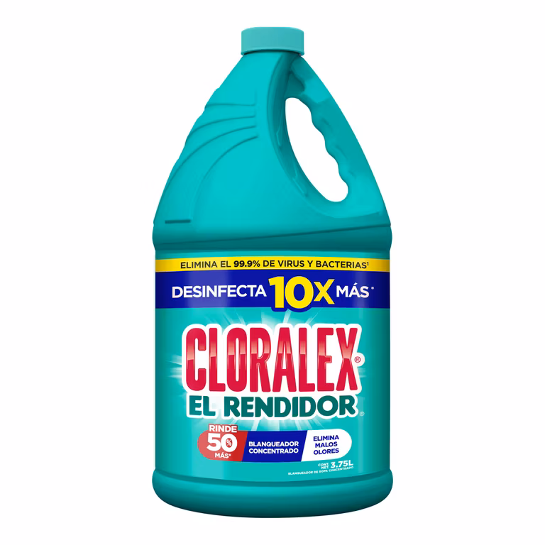 Amazon: Cloralex Blanqueador El Rendidor 3.7 L | Precio comprando 3 Botellas (3x2 $93.00)