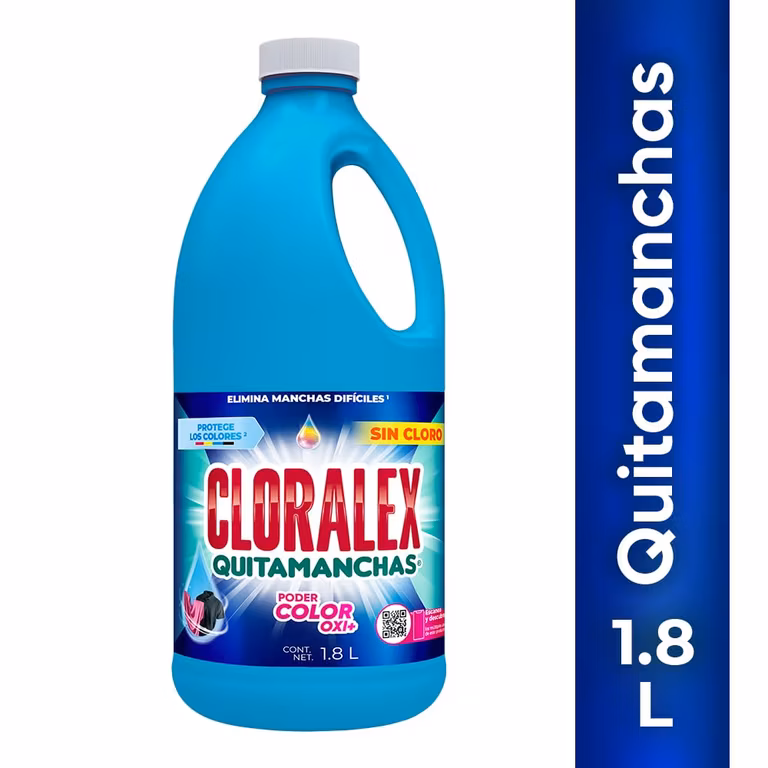AMAZON: Cloralex Quitamanchas Color sin Cloro Regular 1.8L