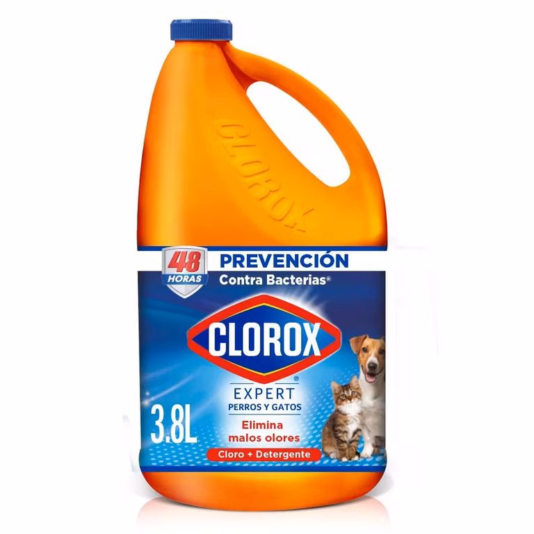 Amazon: Clorox Blanqueador con Detergente Desinfectante Seguro para Animales 3,8 Litros | Planea y Ahorra
