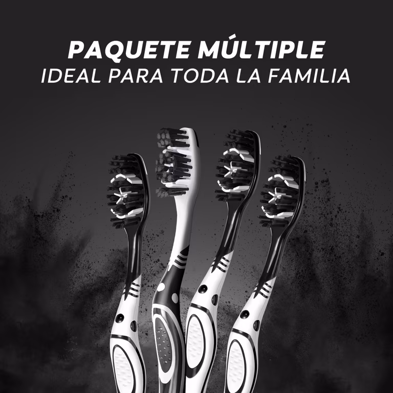 AMAZON: Colgate Cepillo de Dientes Max White Charcoal Limpieza Profunda 4 Piezas (Planea y Ahorra + 3x2) precio C/U