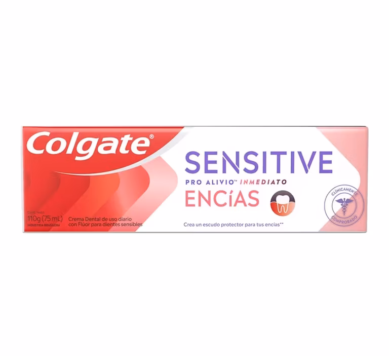 Amazon: Colgate Pasta Dental para Dientes Sensibles Sensitive Pro Alivio Inmediato Encias 110g ($75 con planea y ahorrs)