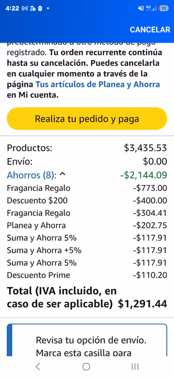 Amazon: Combo extremo [leer descripción] (13 protectores solares, 4 serums, 4 limpiadores, 3 hidratantes, 1 tónico y 2 perfumes árabes)