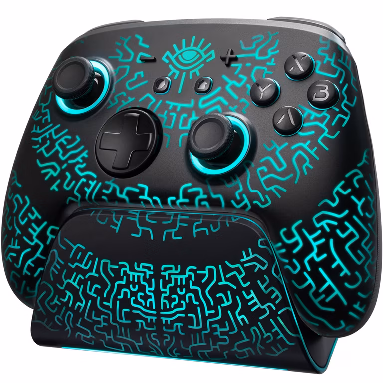 Amazon: Control Switch with Charging Dock para Nintendo Switch 1 & 2