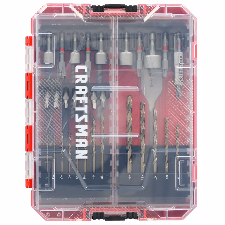 AMAZON: CRAFTSMAN - Juego de brocas de 60 piezas (CMAF1260)