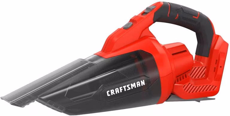 Amazon: Craftsman V20 Aspiradora de Mano inalámbrica, 45 CFM, Sistema de filtración de 2 etapas con Filtro, Solo Herramienta Desnuda