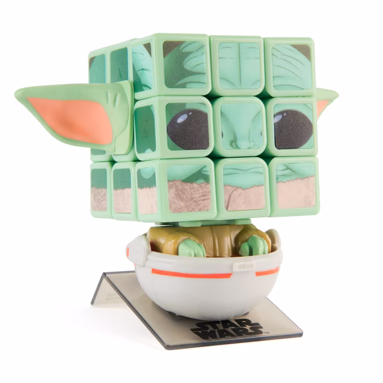 Amazon: Cubo Rubik’s Grogu Star Wars - The Mandalorian Rompecabezas Coleccionable